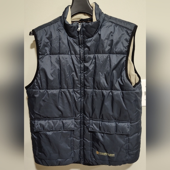 Timberland Other - Timberland Men's Utility Puffer Vest, Blue, Pockets, Lined, Durable, Size L